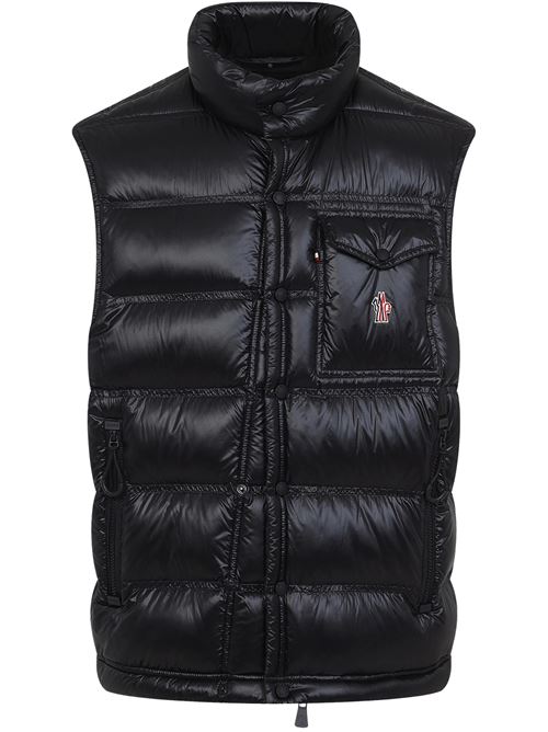 Nantu black down-padded vest Moncler Grenoble | 971A000-21597X6999